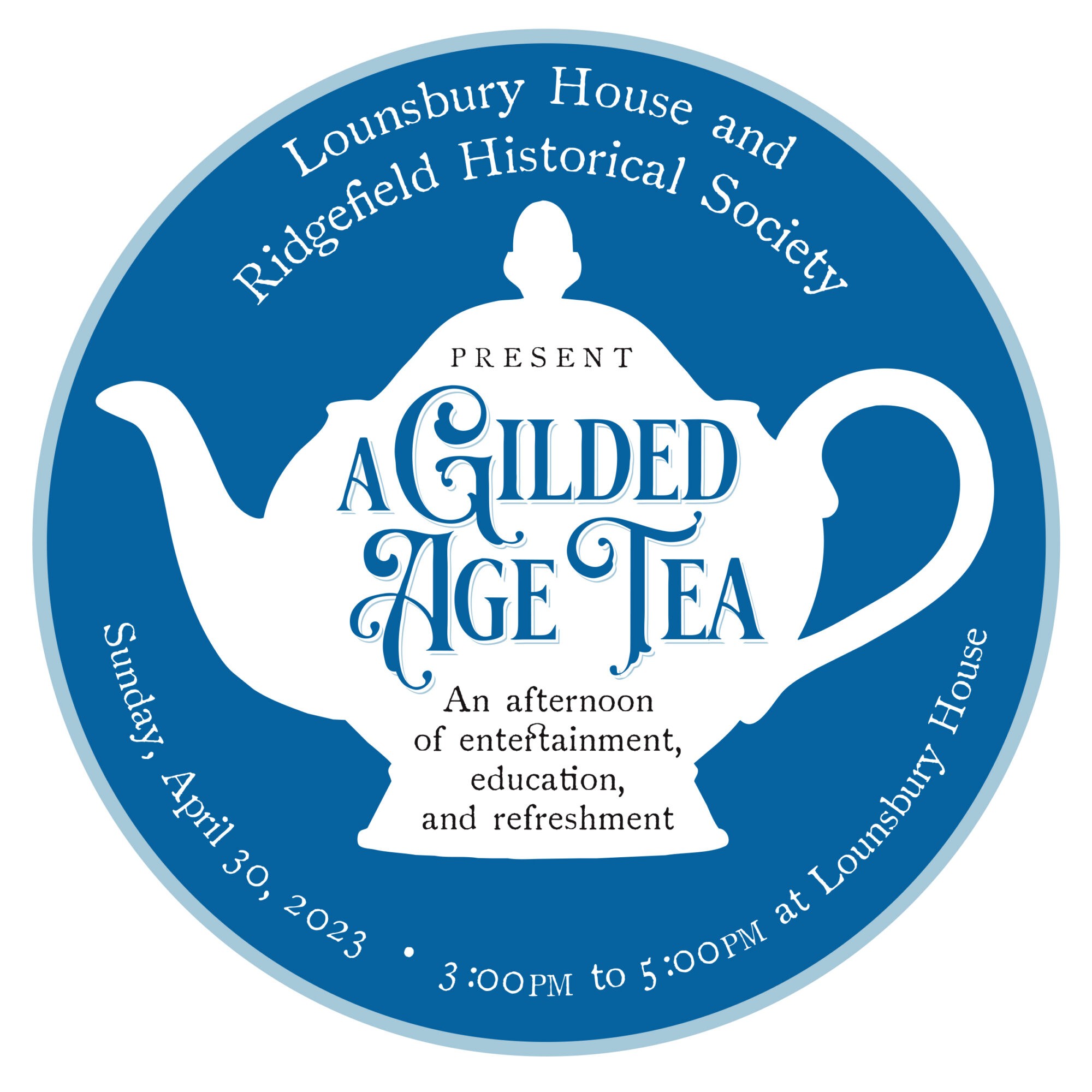 Gilded Age Tea at Lounsbury House Ridgefield CT