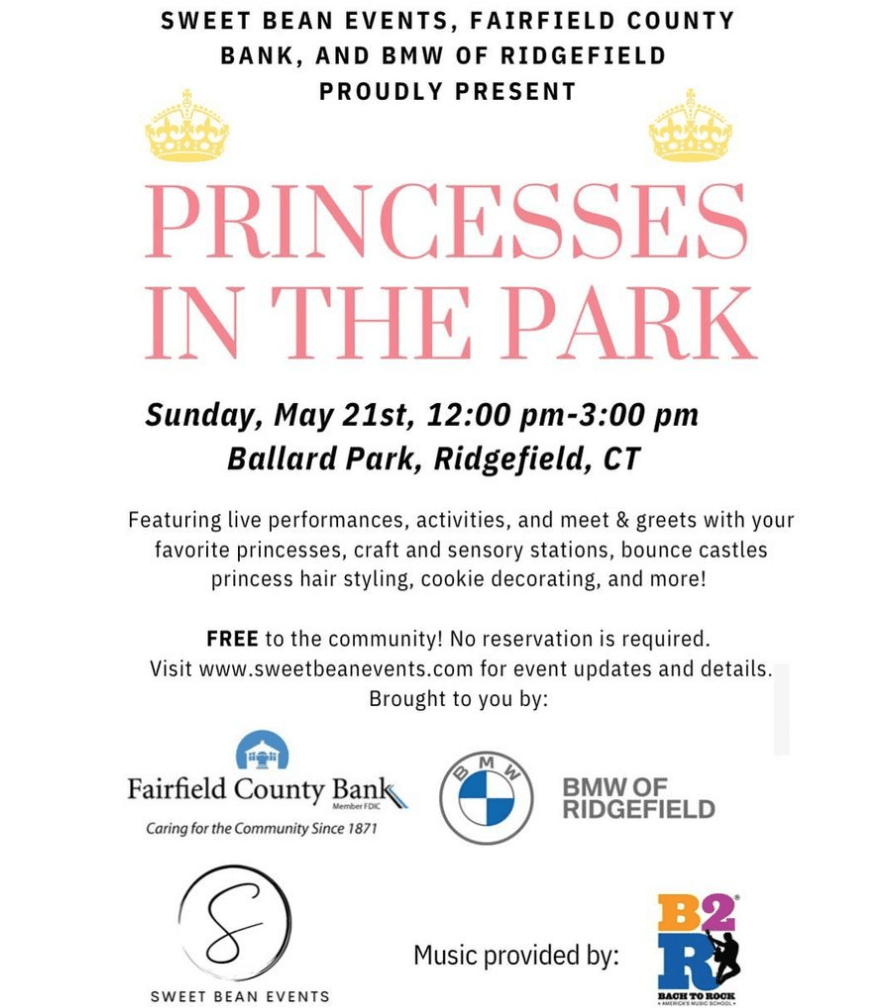 Princesses in the Park 2023 Ridgefield CT