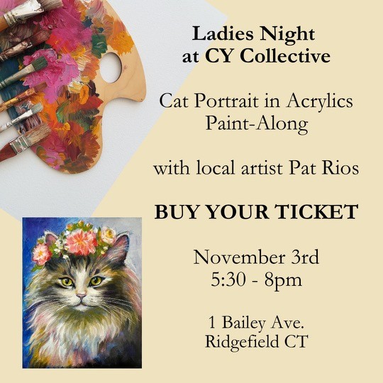 CY Collective Ladies Night Pet Painting