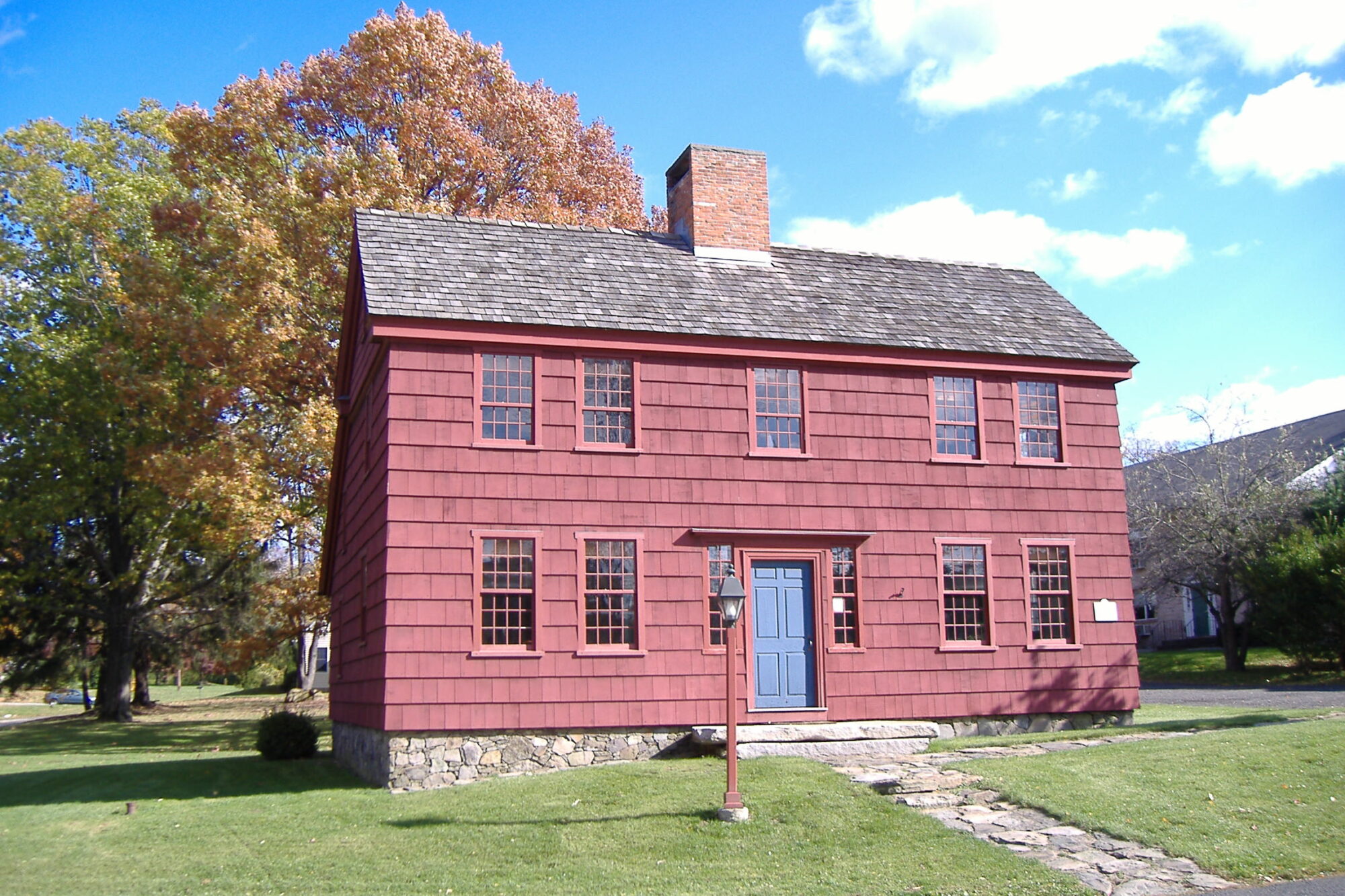 Ridgefield Historical Society's Scott House for Witness Stones