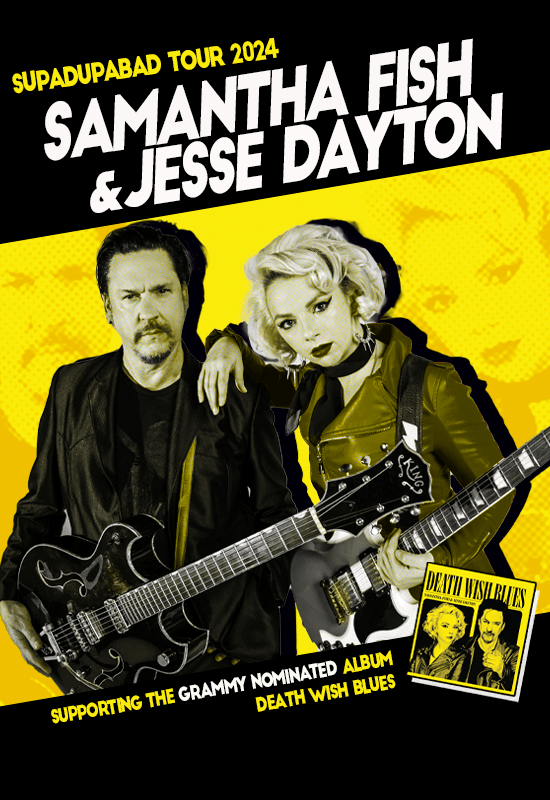 Samantha Fish & Jesse Dayton Supadupabad Tour 2024 inRidgefield